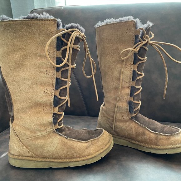 **HP** UGG Uptown Tall Lace-Up Boot - Oprah's Fav Things! - Picture 13 of 14